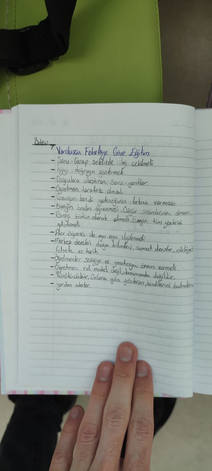 Eğitim Felsefesi: Pragmatizm, İdealizm ve Eğitim İlkeleri Soru Çözümleri - Sayfa 14