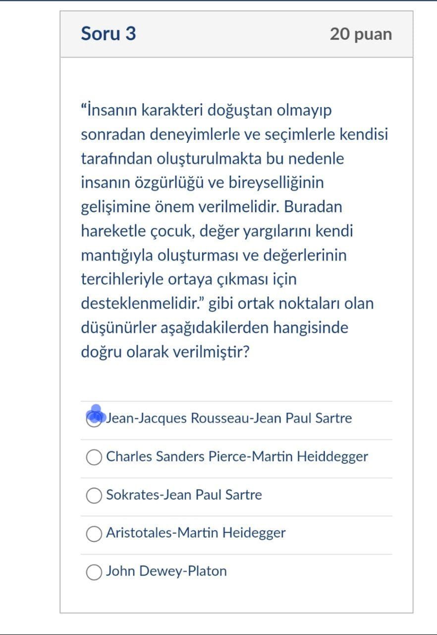 Eğitim Felsefesi: Pragmatizm, İdealizm ve Eğitim İlkeleri Soru Çözümleri - Sayfa 36