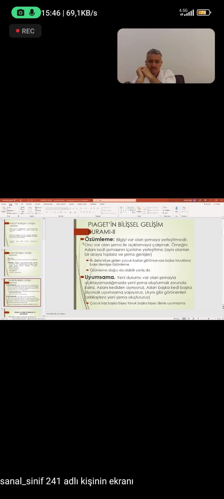 Eğitim Psikolojisi: Piaget ve Vygotsky'de Dil ve Zeka Gelişimi - Sayfa 36