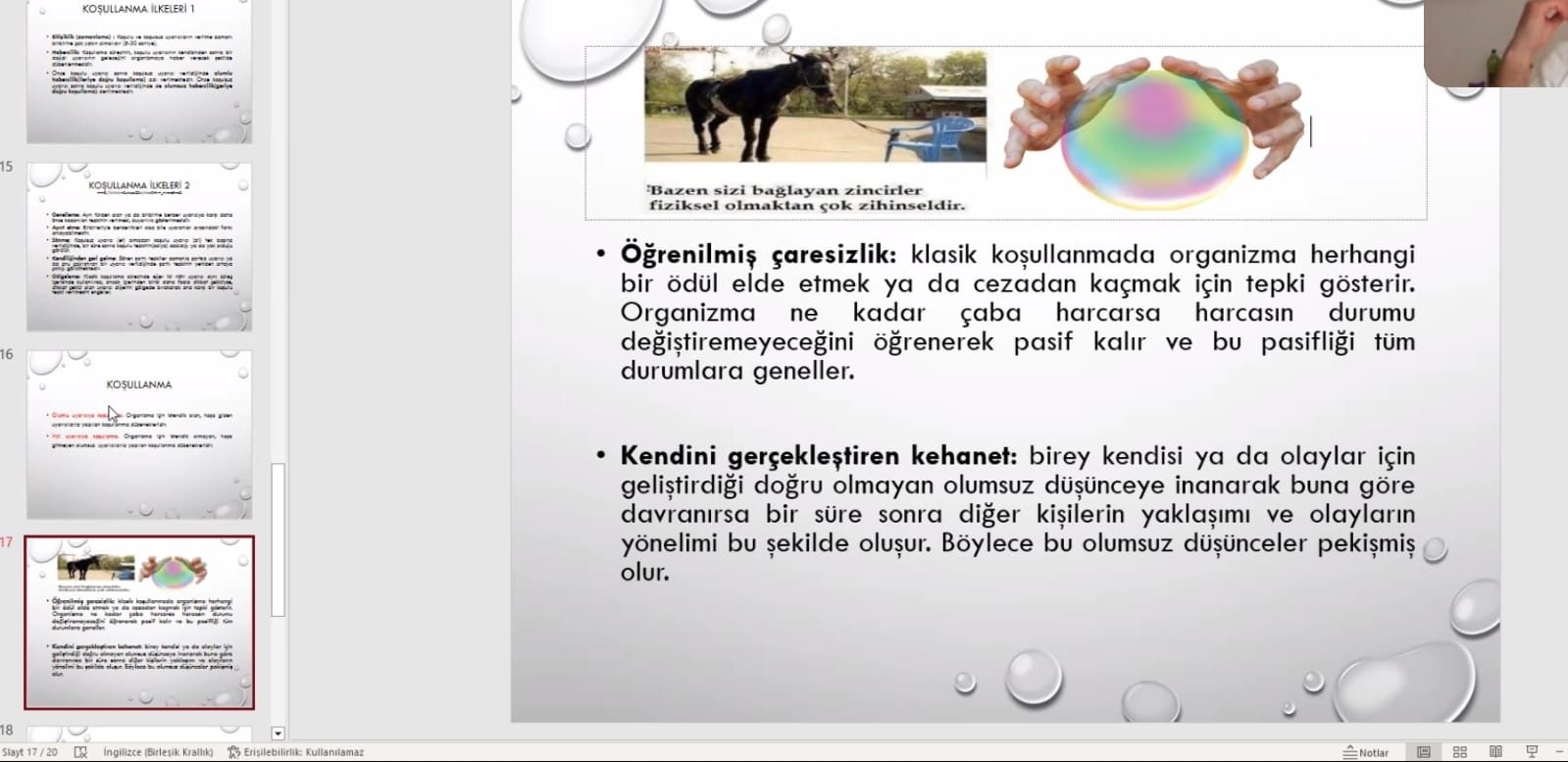 Zihin Kuramı, Bilişsel Süreçler ve Öğrenme Psikolojisi - Sayfa 9