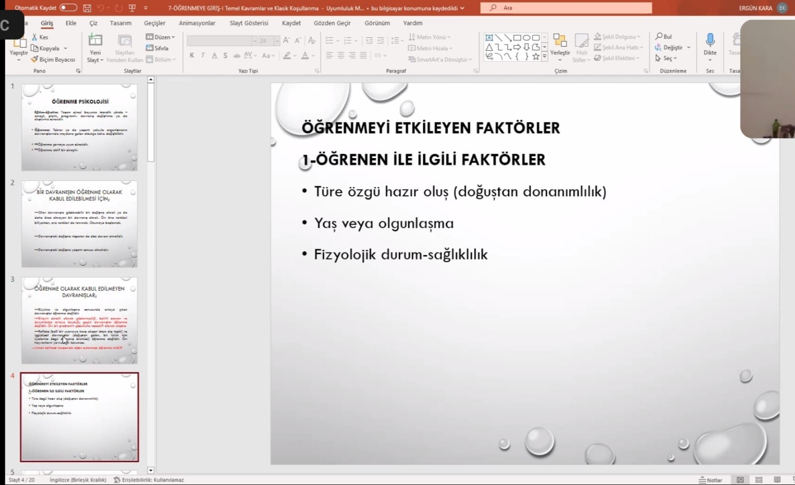Zihin Kuramı, Bilişsel Süreçler ve Öğrenme Psikolojisi - Sayfa 10