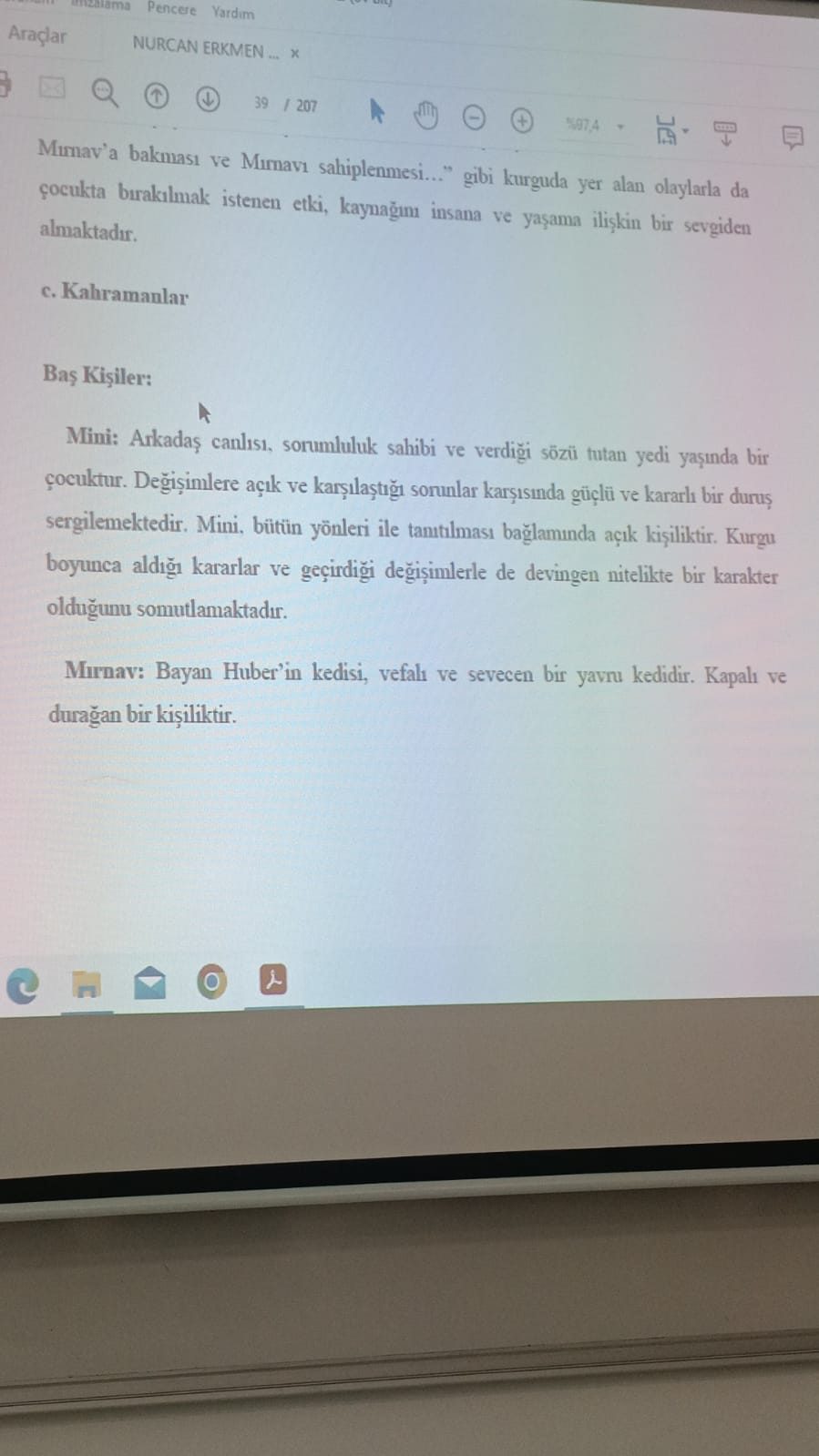 Türkçe Eğitimi Tez İncelemeleri: İç Yapı ve Dış Yapı Unsurları - Sayfa 8