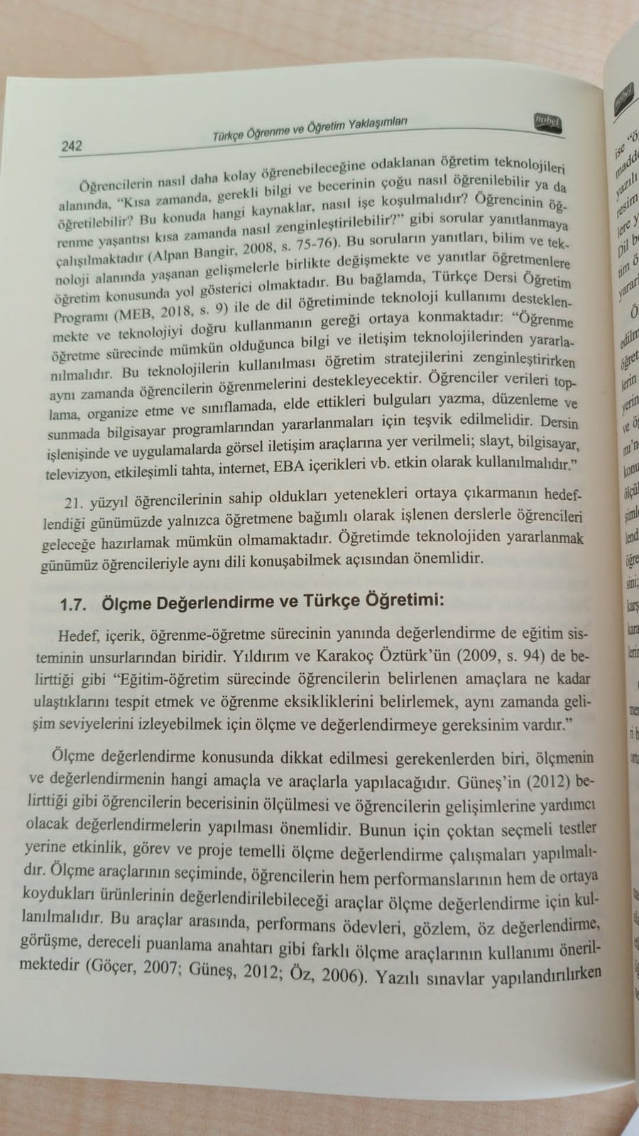Türkçe Öğrenme ve Öğretim Yaklaşımları & Temel Yetkinlikler - Sayfa 8