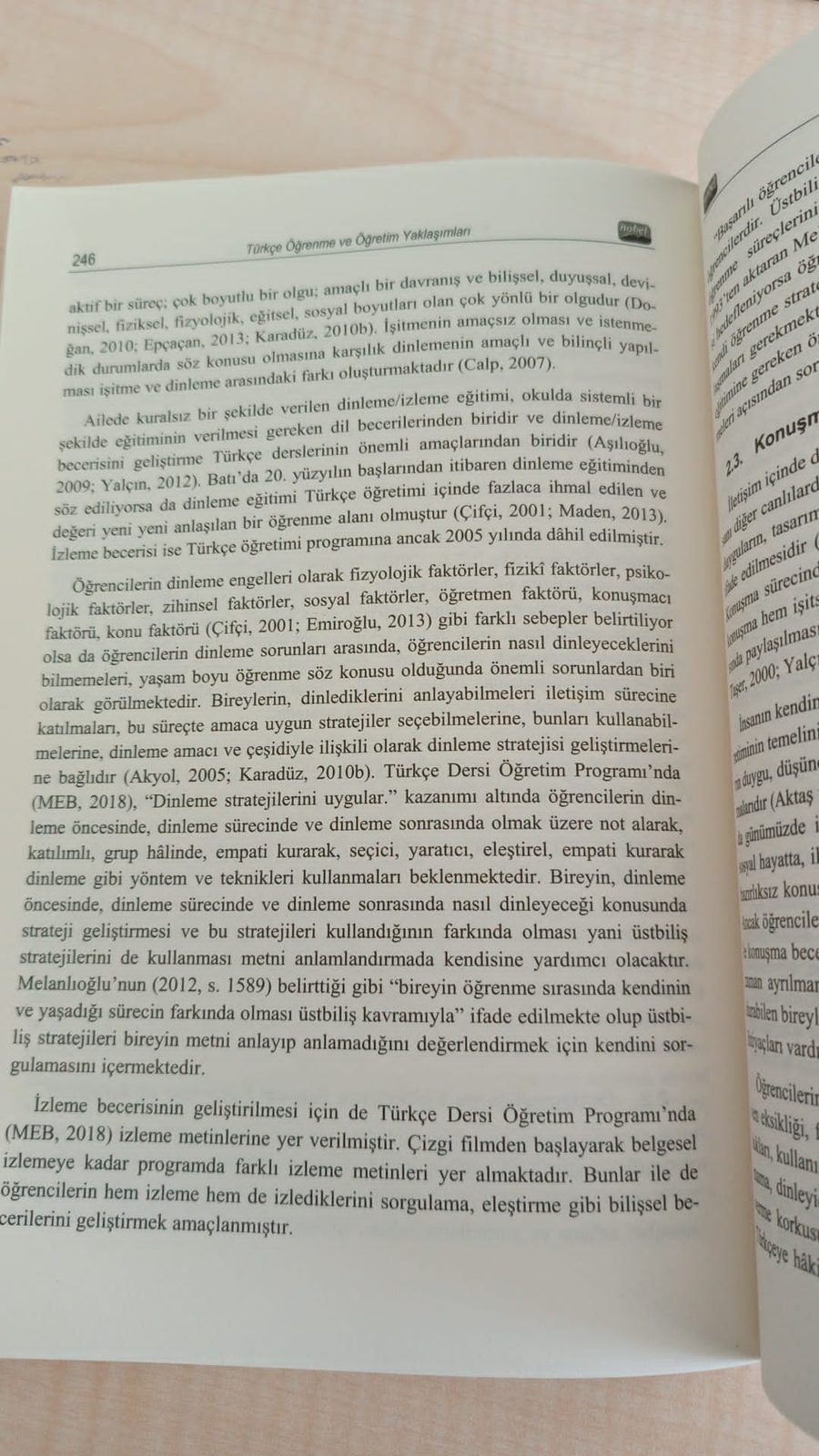 Türkçe Öğrenme ve Öğretim Yaklaşımları & Temel Yetkinlikler - Sayfa 15