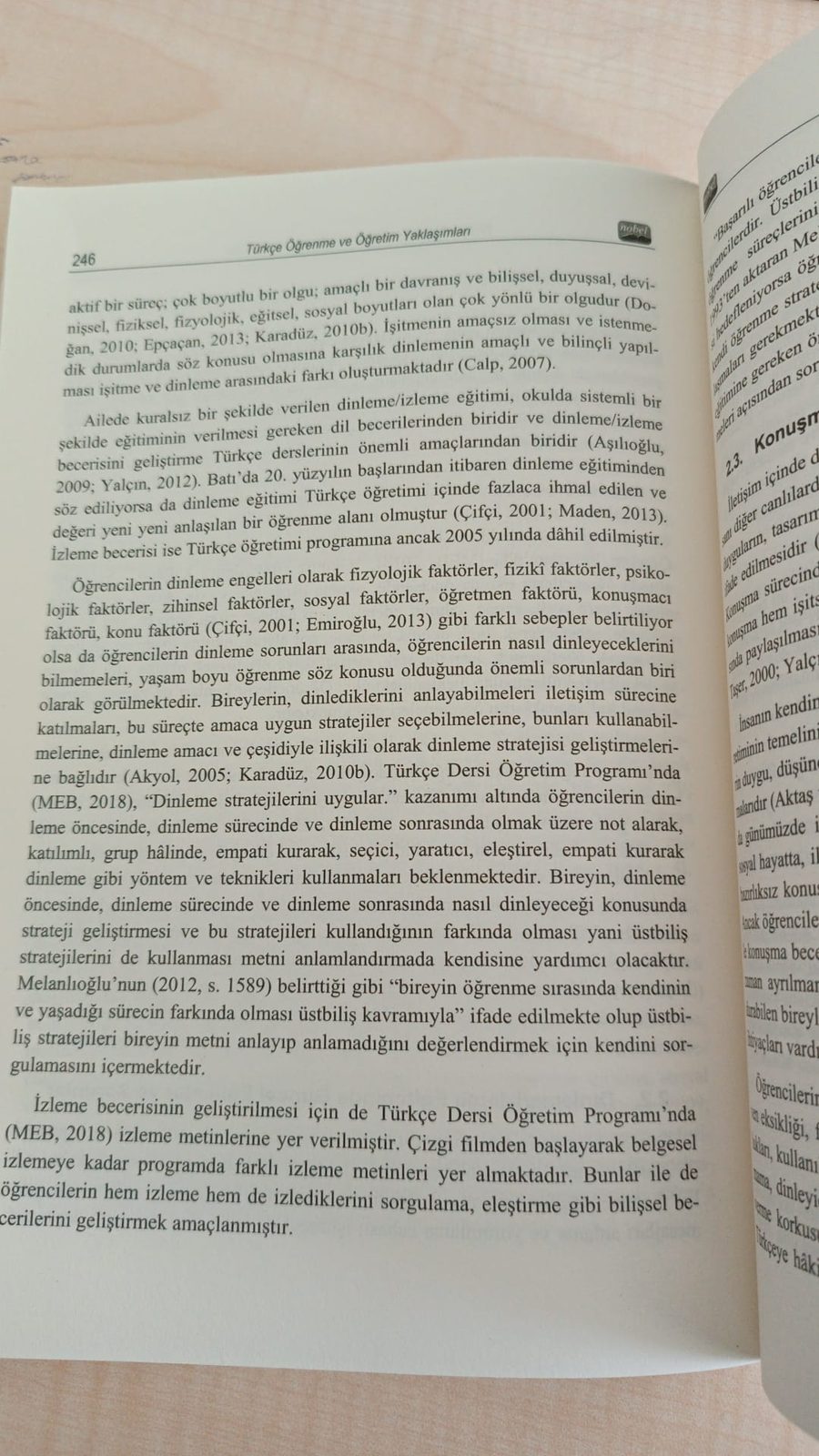 Dinleme Becerisi ve Türkçe Öğretiminde Karşılaştırmalı Yaklaşımlar - Sayfa 71