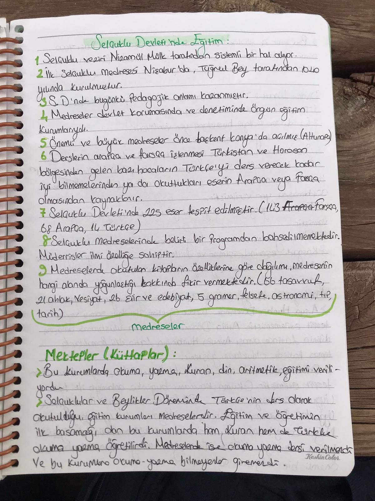 Selçuklu Devleti Mektep Eğitimi ve Ahilik Teşkilatı - Sayfa 7