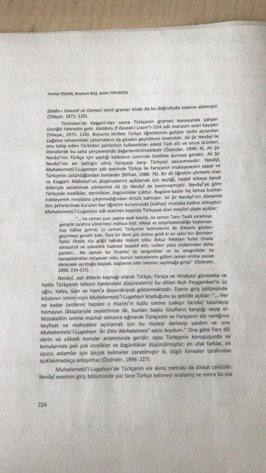 Türkçe Öğretiminin Tarihi Gelişimi ve Kurumsallaşma Aşamaları - Sayfa 10