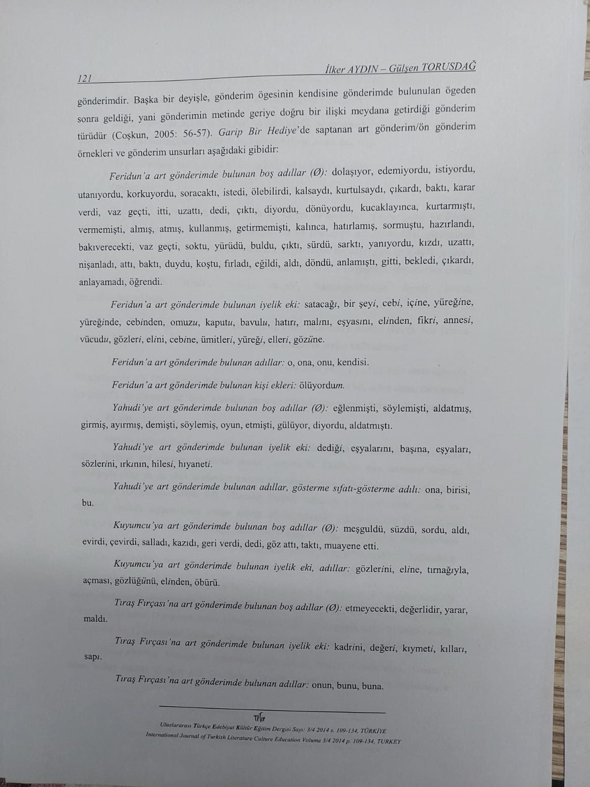 Yazınsal Metin Çözümlemesi: Refik Halit Karay 'Garip Bir Hediye' Tahlili - Sayfa 18