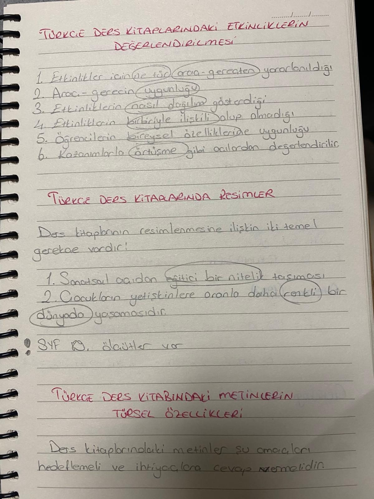 Türkçe Ders Kitabı Biçim ve Görsel Tasarım Özellikleri Değerlendirme Ölçeği - Sayfa 10